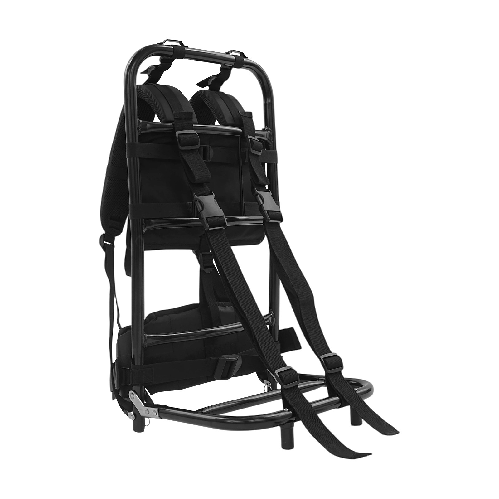 Hiking/Hunting Backpack Frame Aluminum Black External Frame Backpack Lightweight