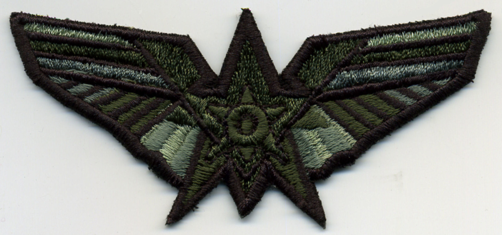 Starship Troopers Fleet Embroidered Wings Patch w/hook backing