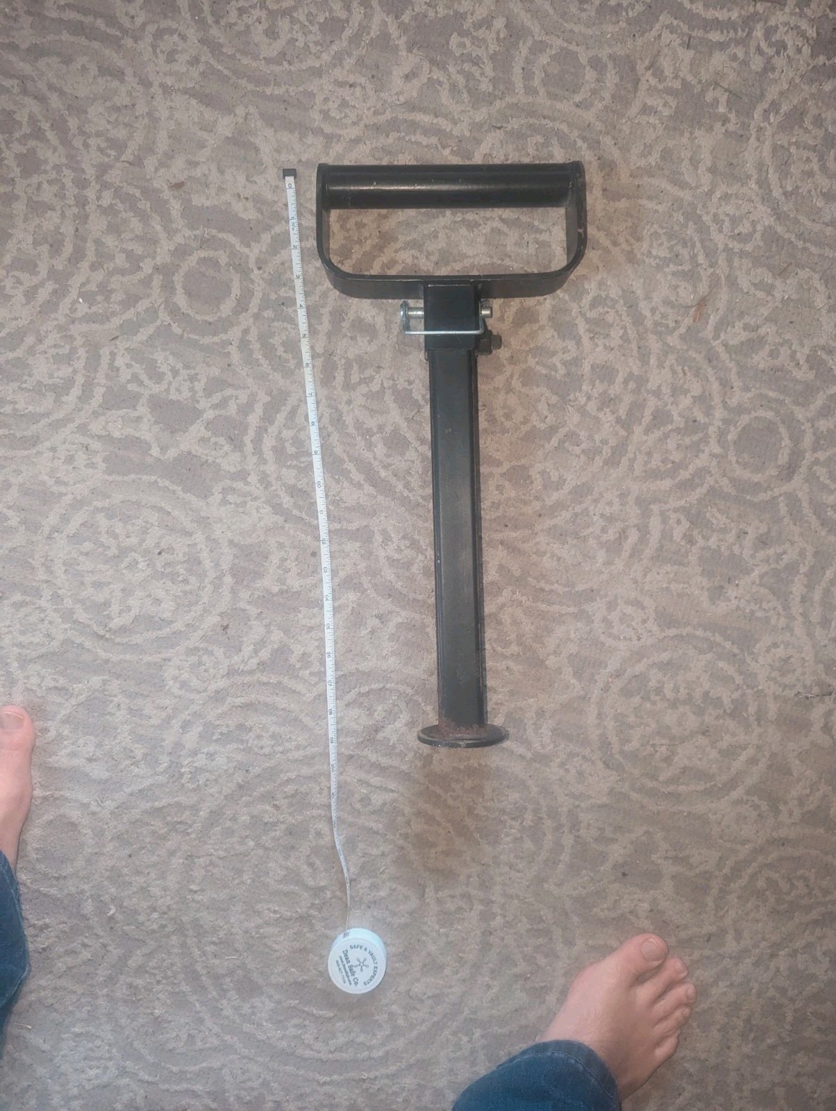 plate loading kettlebell swing handle