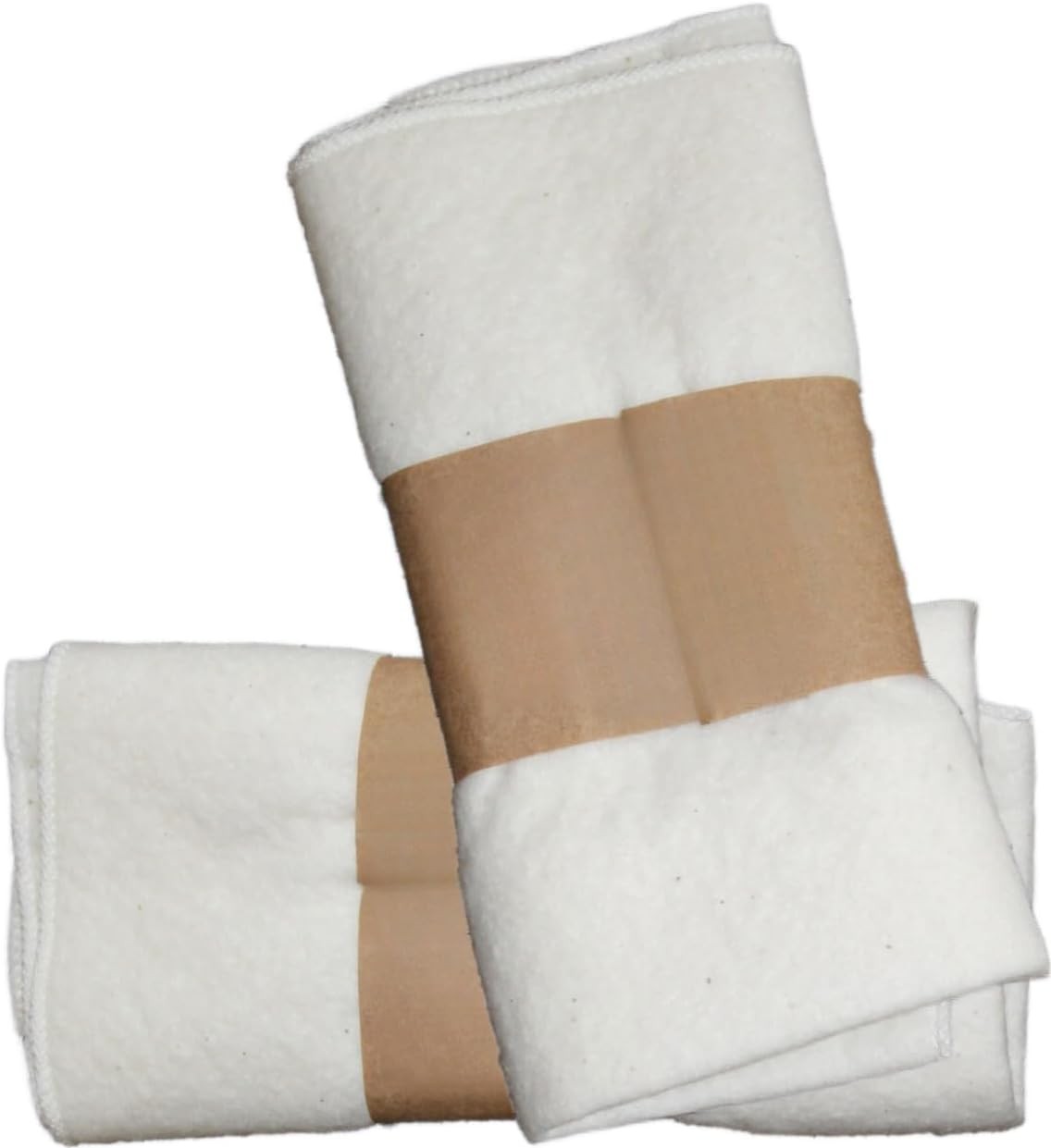 2 Pcs Organic Cotton Flannel for Castor Oil Pack Wrap, Reusable Castor Oil Compr