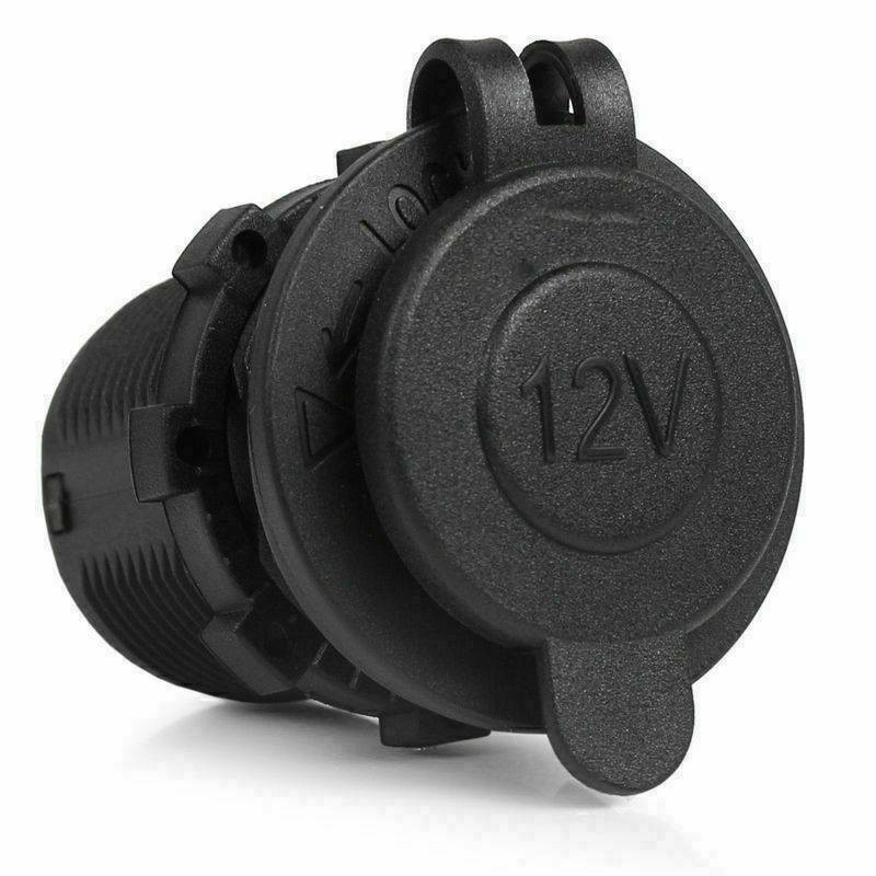12V Car Boat Cigarette Motorcycle Lighter Socket Power Plug Adapter Outlet Lot