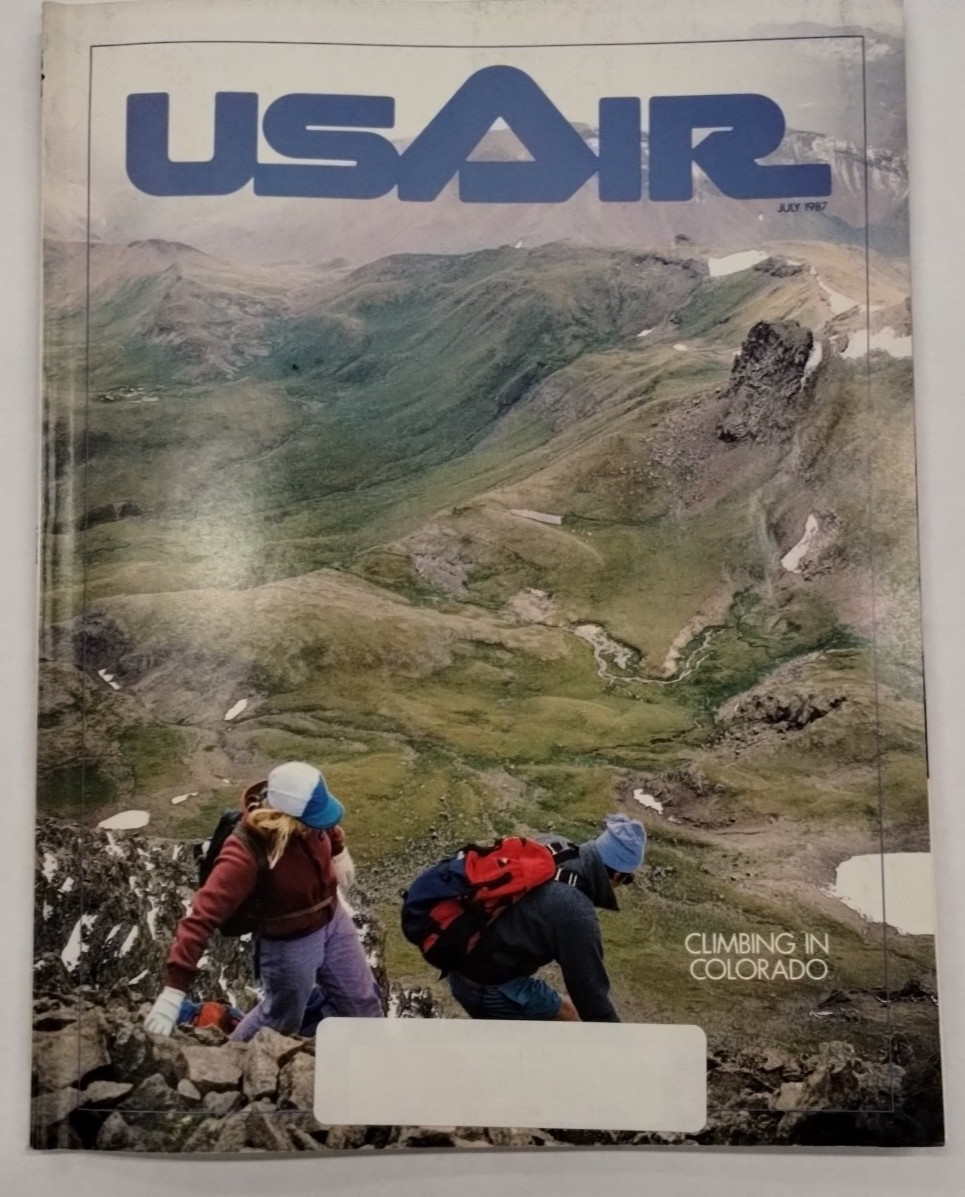 USAIR Magazine July 1987/ Volume IX/Number VII-Original.