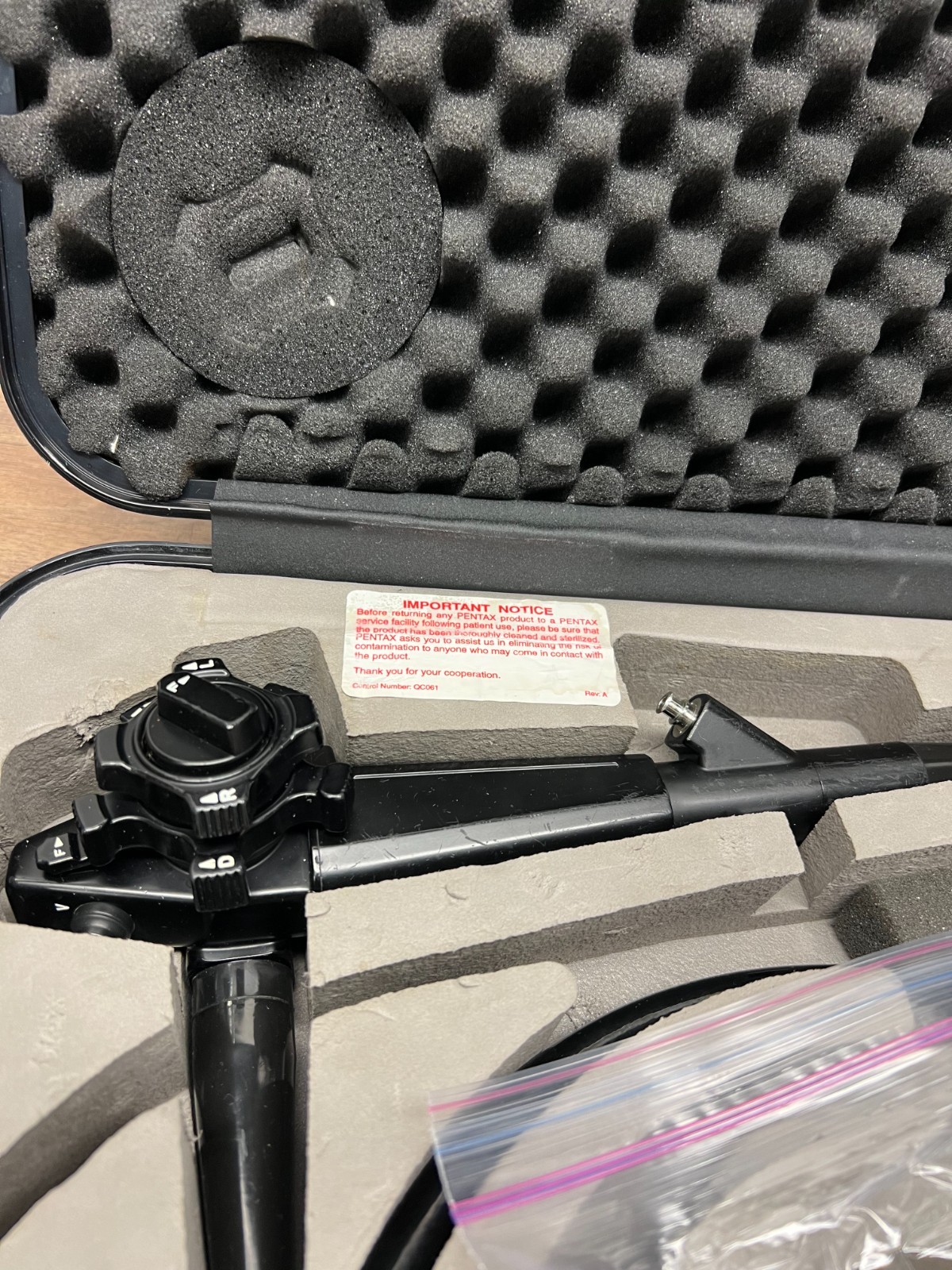Pentax EG-2901 Flexible Video Gastroscope Endoscope