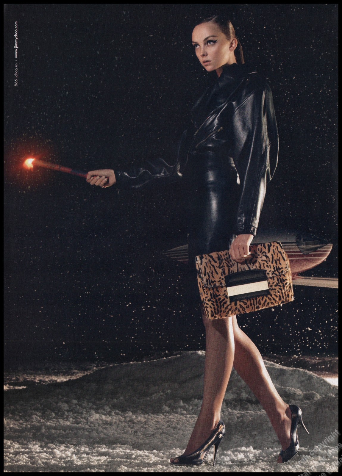 High Heels J. Choo Magazine Print Ad Women Fashion Long Legs shoes 2007-BC