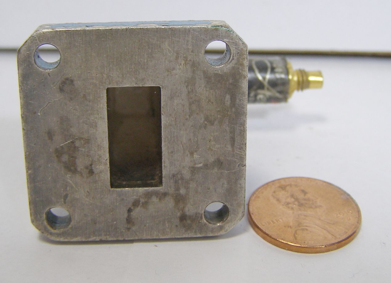 AERTECH TUNNEL DETECTOR MODEL: W208F BLUE/ROUGH COSMETIC CONDITION
