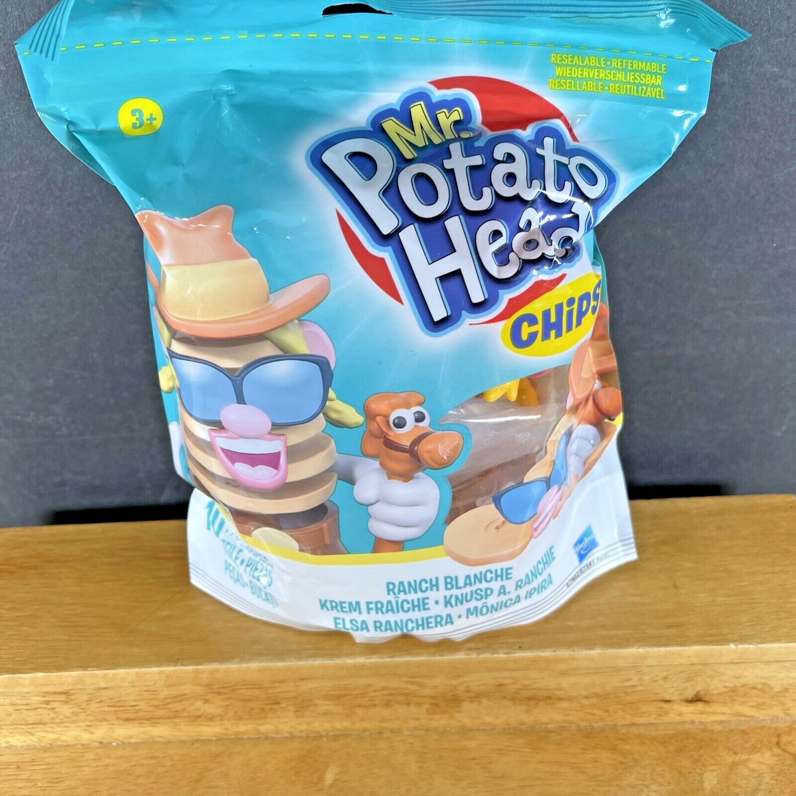 NEW SEALED 2019 "MR. POTATO HEAD" Chips Ranch Blanche 10 Pc Figure Hasbro