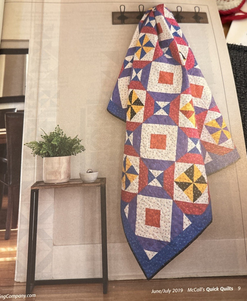 Rare McCall's Quick Quilts June/July 2019