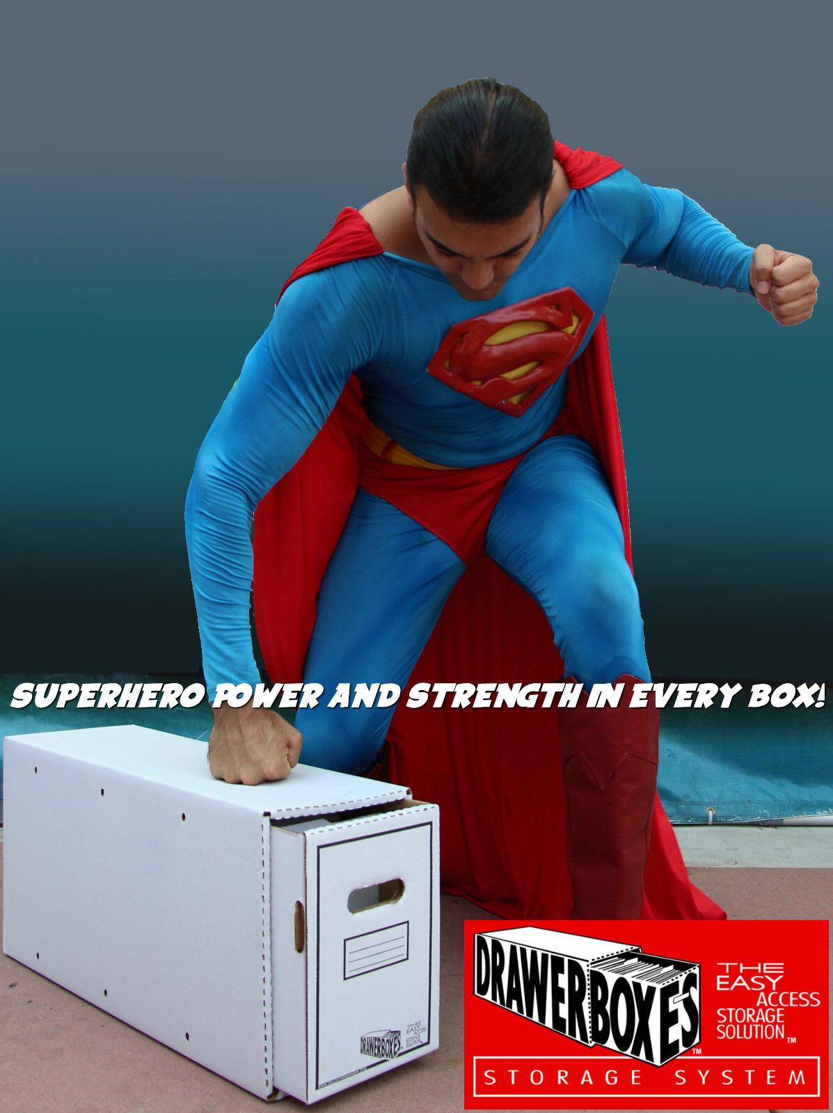 5 Pack LONG DrawerBoxes w/5 BoxSort Rails Comic Book Storage Boxes Stackable