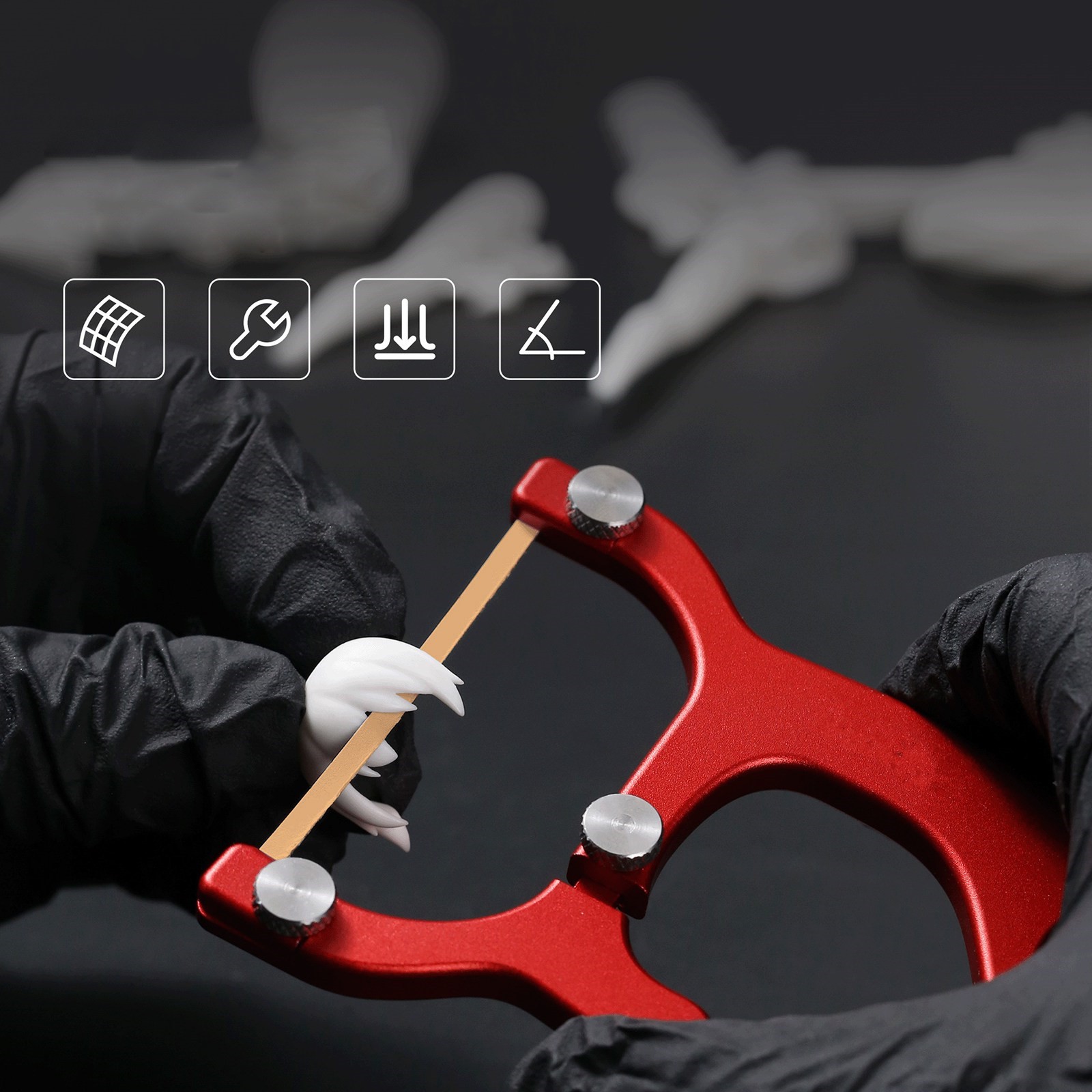 DSPIAE Handheld Cylindrical Surface Sander Grinding Polishing Tool For Gundam