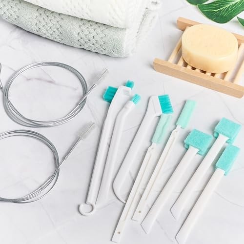 Ice Machine Cleaner Brush Kits, 10 PCS Ice Maker Cleaning Tools - 2PCS Long