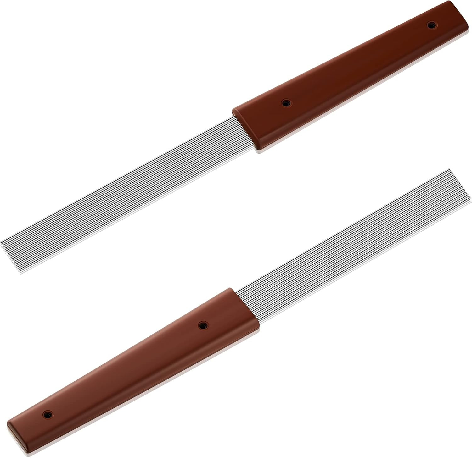 2 Pcs Guira Dominicana Guiro Comb 12 Inch Professional Guiro Instrument Scraper