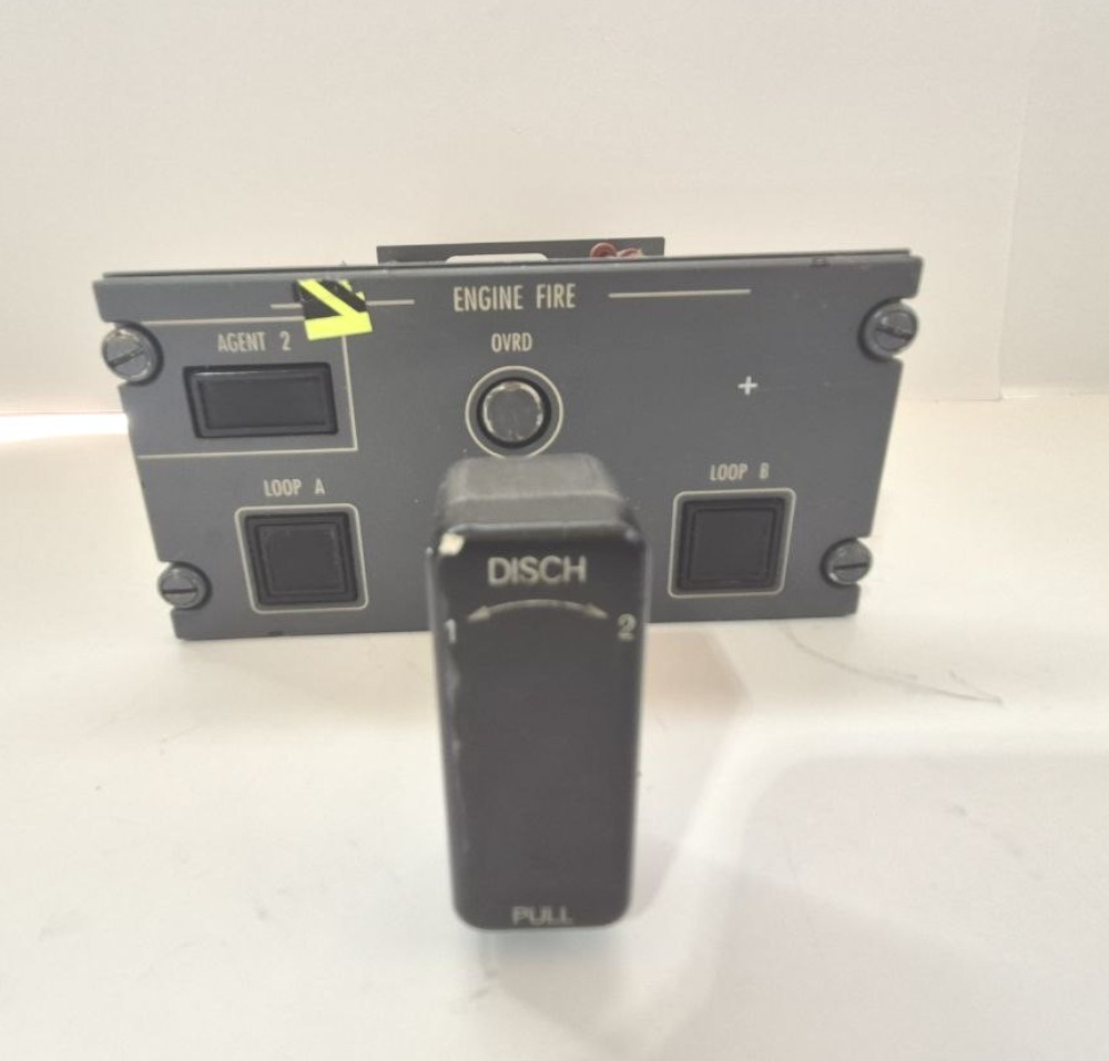 Fokker Aircraft Engine Fire Shut Off Switch D455-56-001