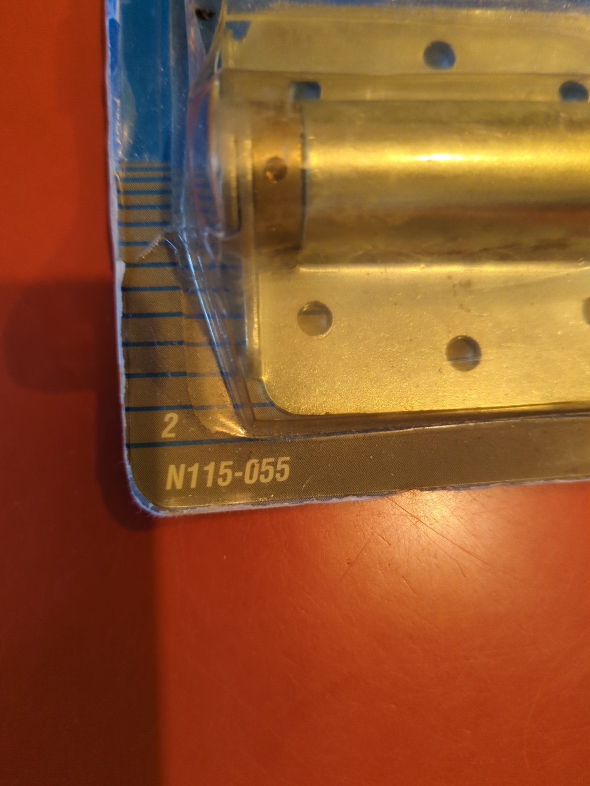 National Hardware N115-055 V125 Adjustable Spring Hinges 3" NEW opened package