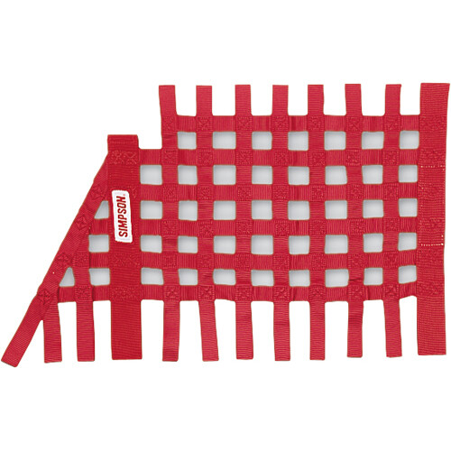 Simpson Racing Standard Stock Car Window Net Black - 18" X 24" Rectangle 36002BK