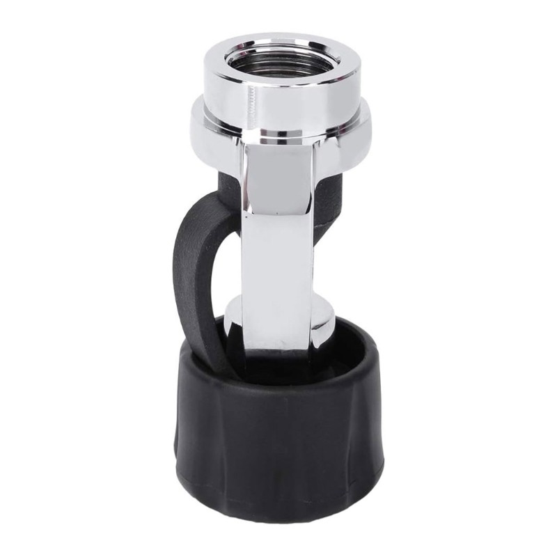 Scubas Diving Din to Yokes Adaptor First Stage Adapter with Dust Caps Enduring