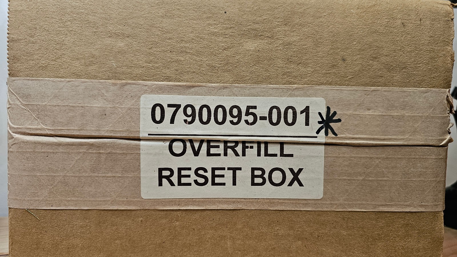 Veeder-Root 0790095-001 Overfill Alarm Acknowledgement Switch Reset Box