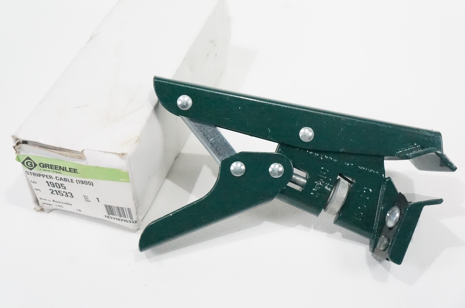 Greenlee 1905 Wire Cable Stripper Insulation Removal Tool 1/0 2/0 3/0 4/0 250MCM