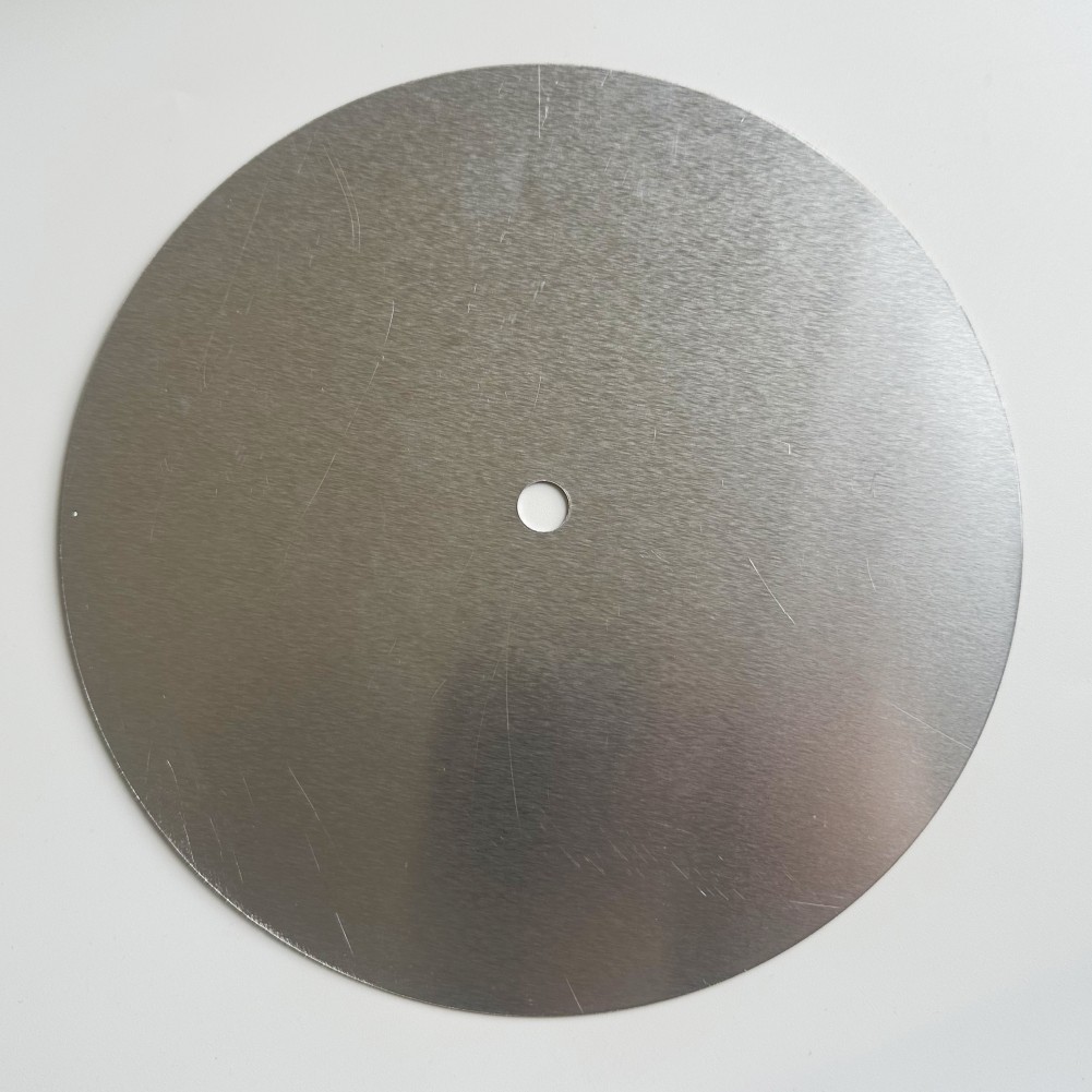 7 In Diameters 180mm Vintage Aluminium Metal Wall Clock-Dial Face Roman Numeral