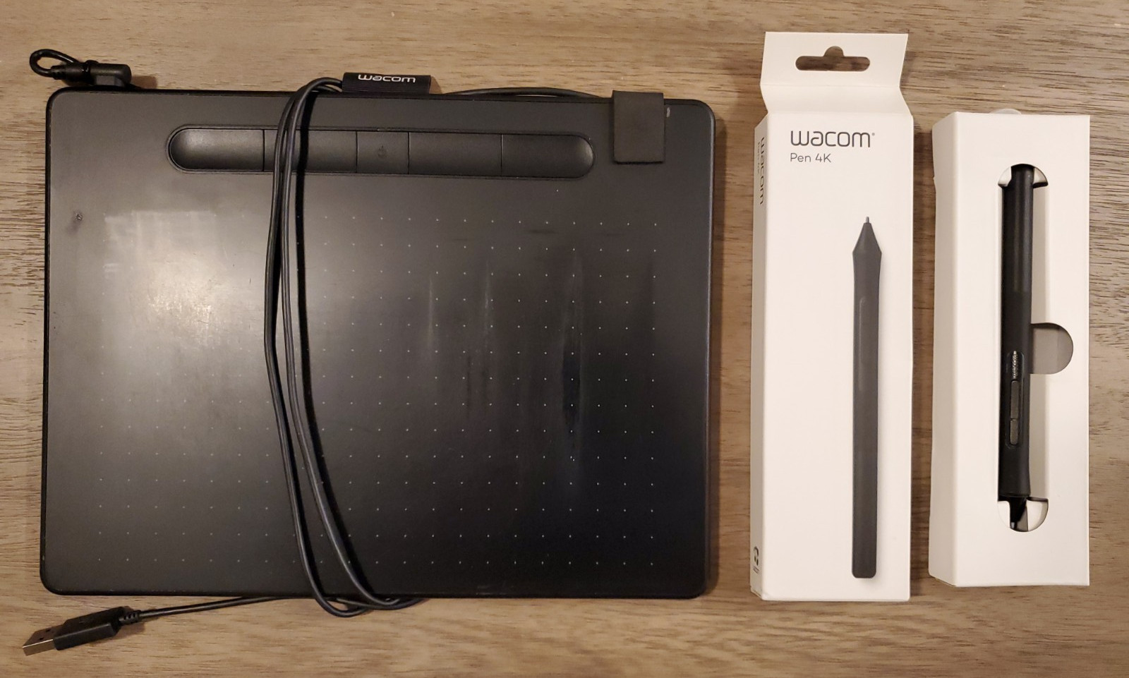 Wacom Intuos CTL-6100WL Creative Drawing Pen Tablet w/ Pen 4k