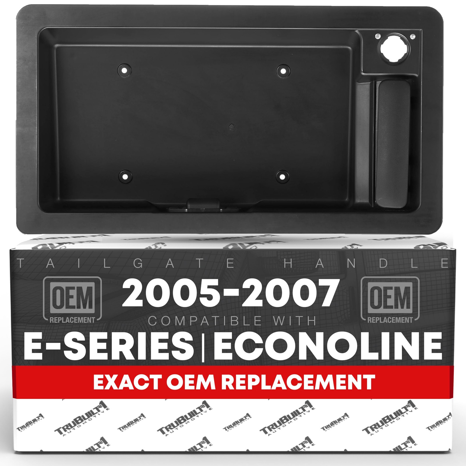 Tailgate Handle Assembly - Compatible with 2005-2007 Ford E-150, 05-07 E-250,...