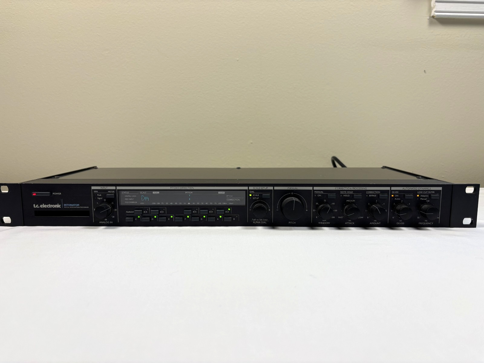 TC Electronic Intonator Vocal Pitch Correction Processor #52808