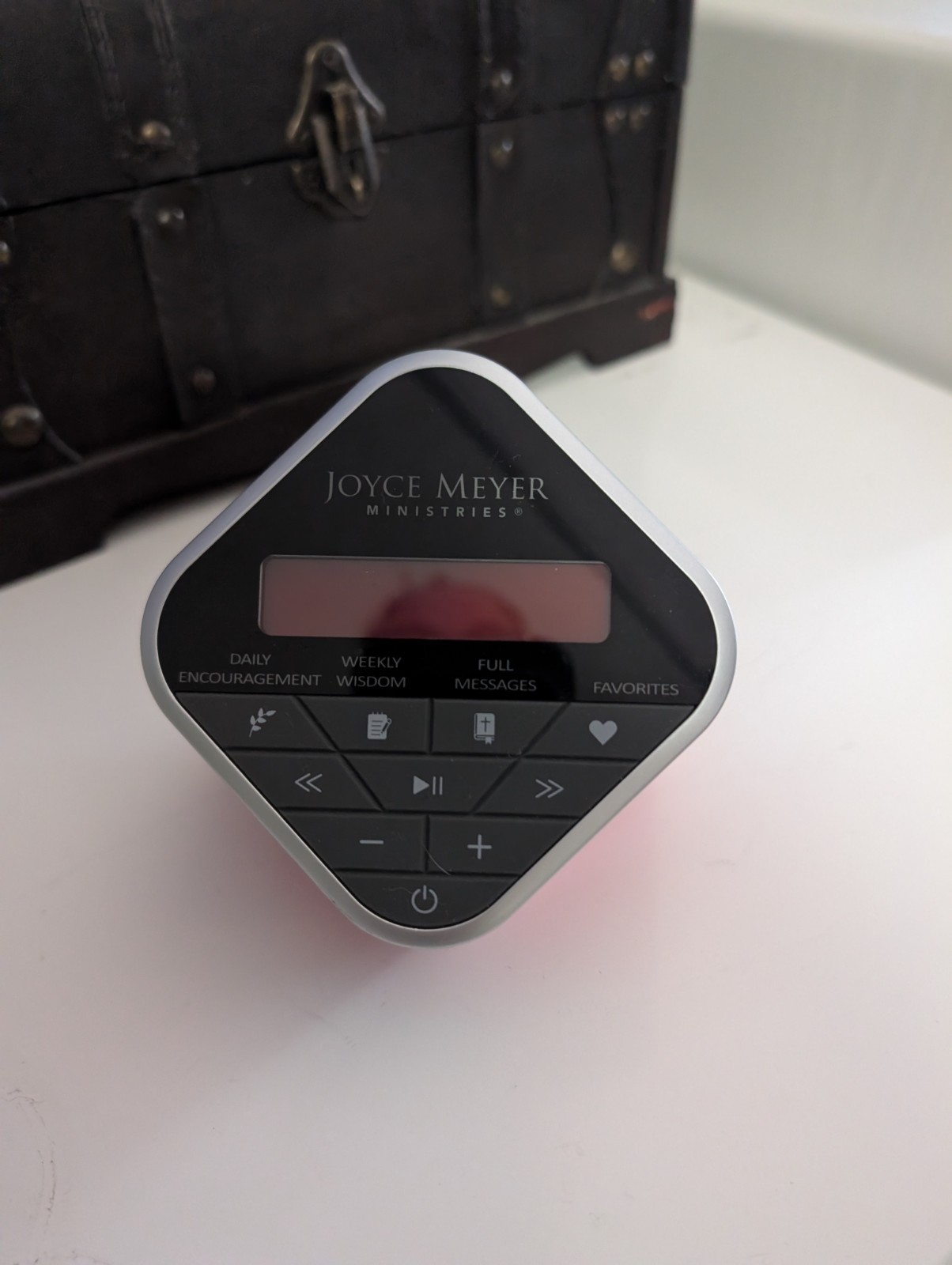 Joyce Meyer Ministries - Daily Encouragement Audio Cube w/Built-In Speaker WORKS