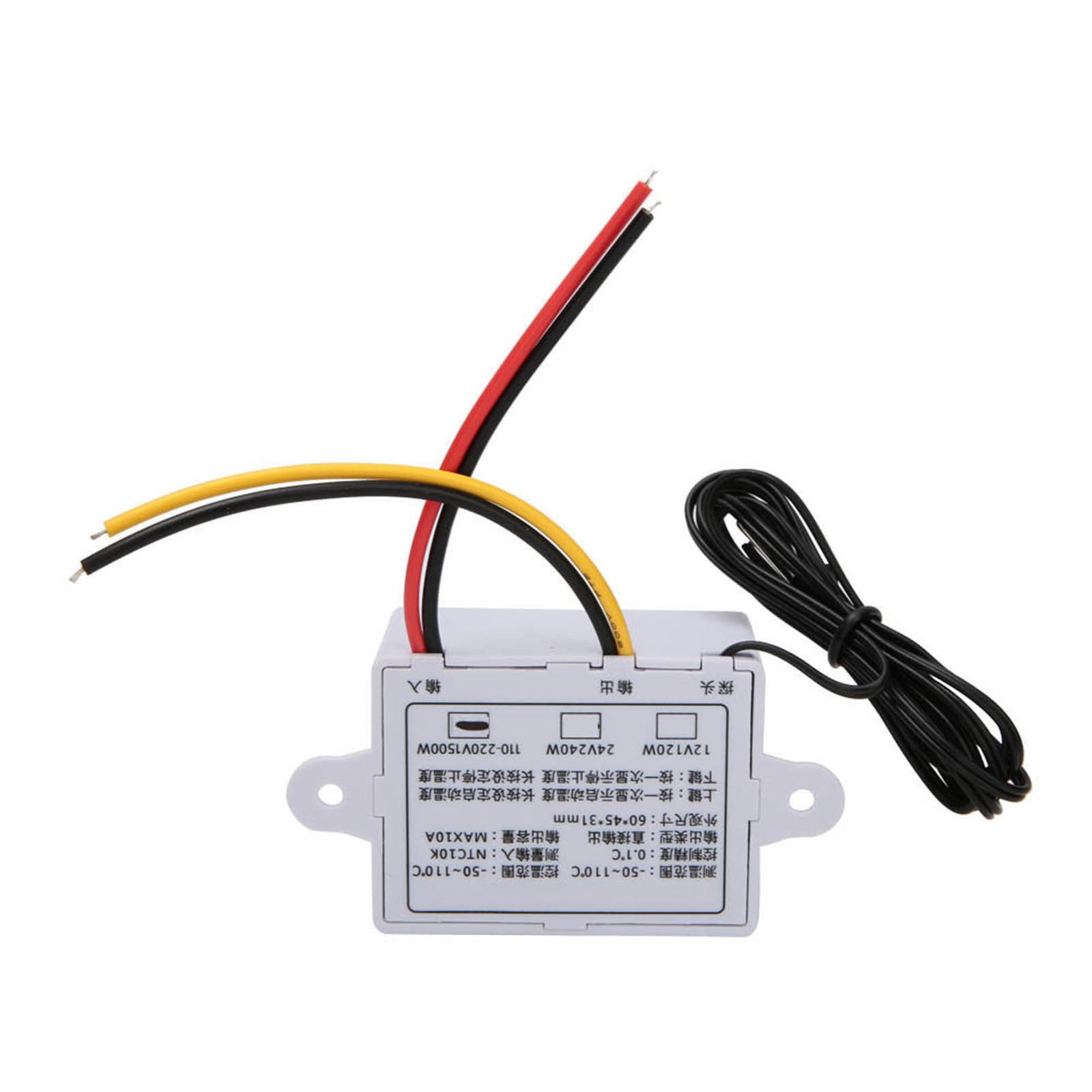 1 Digital Temperature Controller Waterproof Thermostat Switch For Hatching