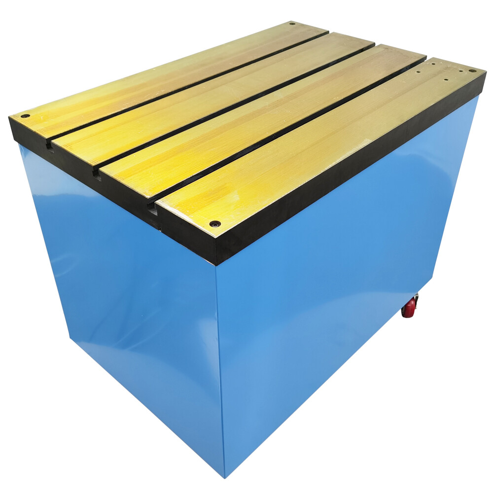 Electric Tapping Machine T-slot Worktable Removable Base Holder with Drawers