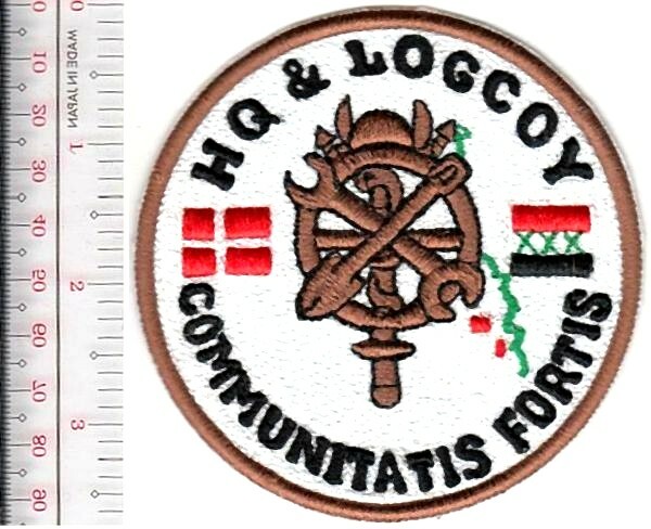 Denmark Royal Danish Army Iraq Headquarter & Logistic Com Battlegroup NO TARIFF