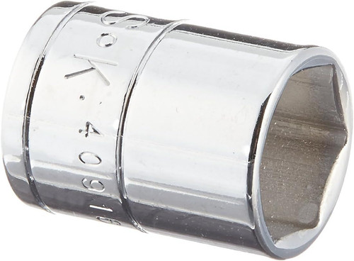 SK Tools USA 1/4" Drive, 1/2", 6 Point, Standard Chrome Socket | 1/2-Inch
