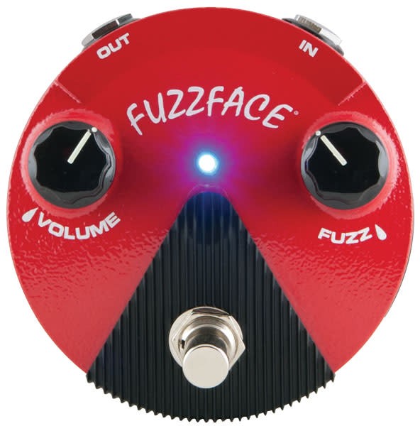 Dunlop FFM2 Germanium Fuzz Face Mini Fuzz Effects Pedal
