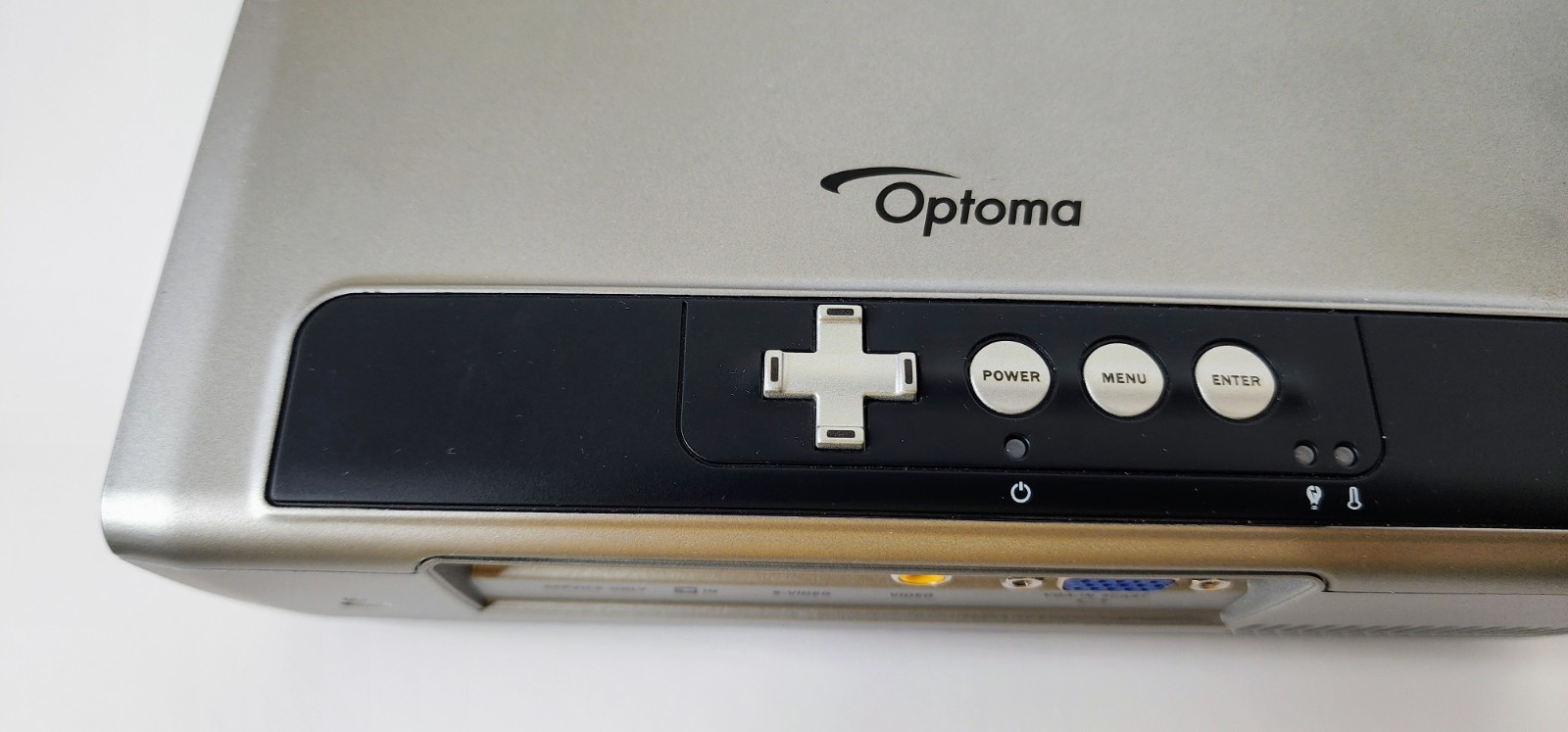 Optoma EP7150 DLP Projector w/ Remote Case Cables Tested Working