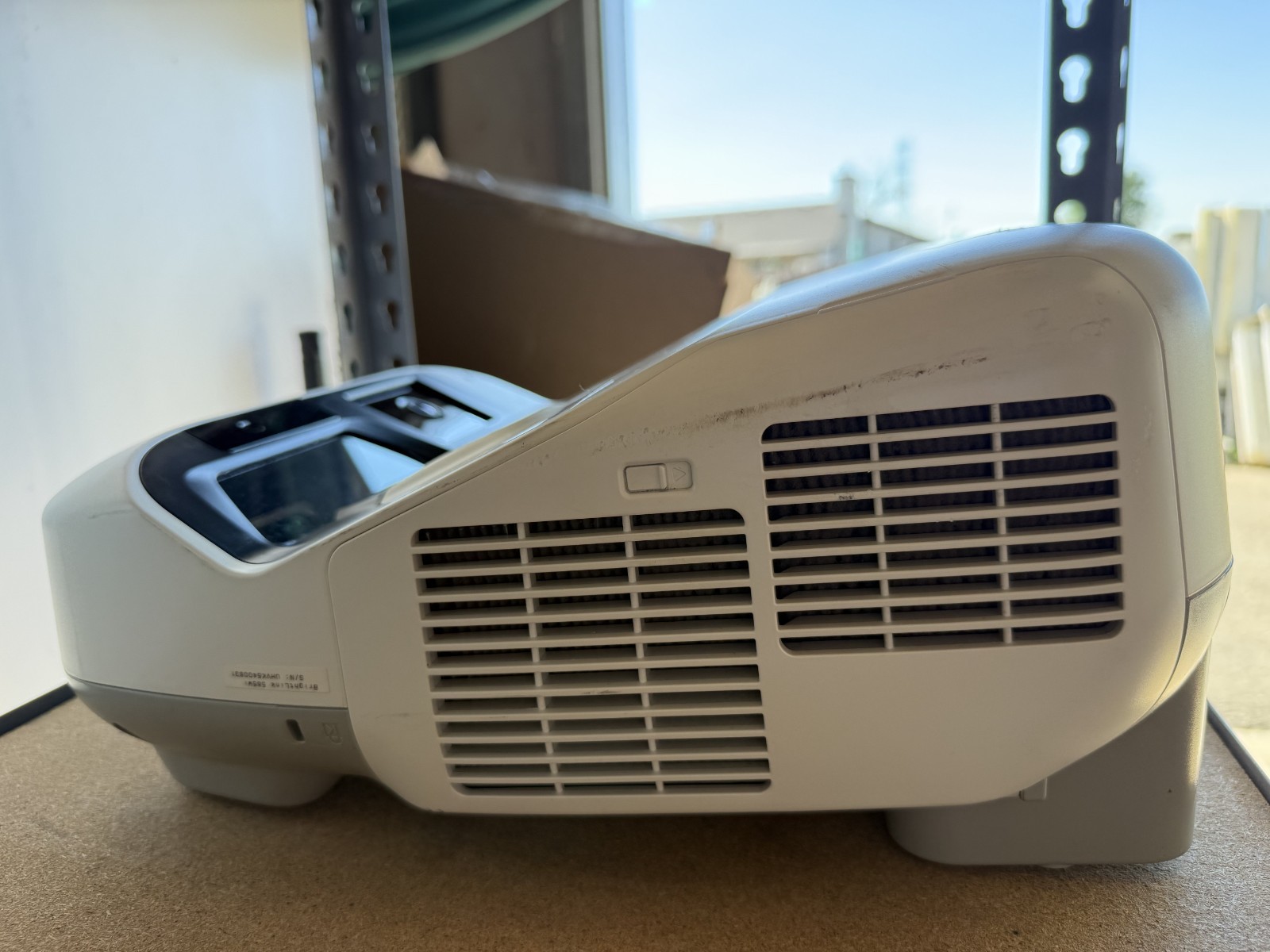 Epson LCD Projector BrightLink 585WI Model H600A