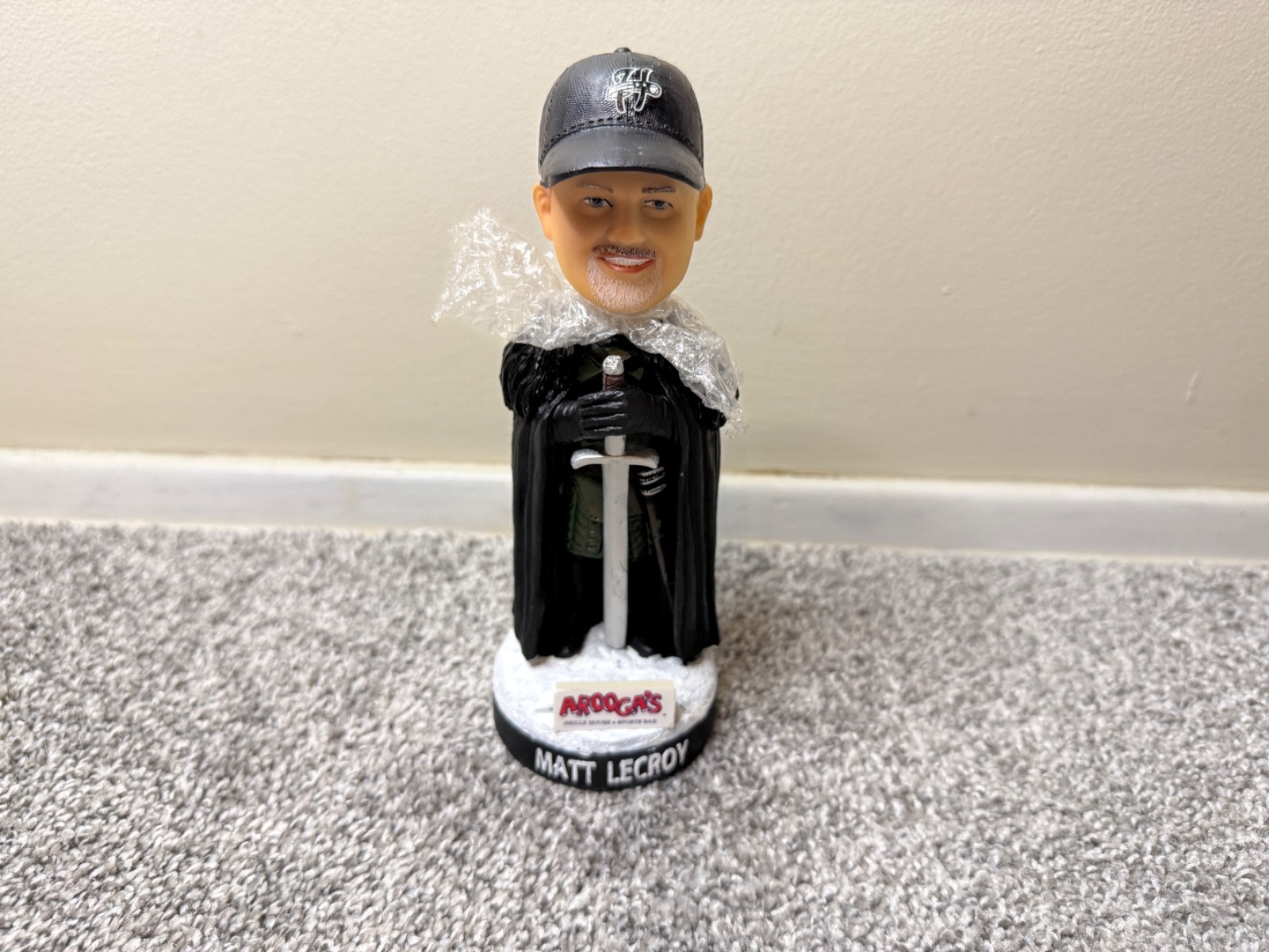 Matt LeCroy Harrisburg Senators Game of Thrones Bobblehead GOT 06/22/19 NATS