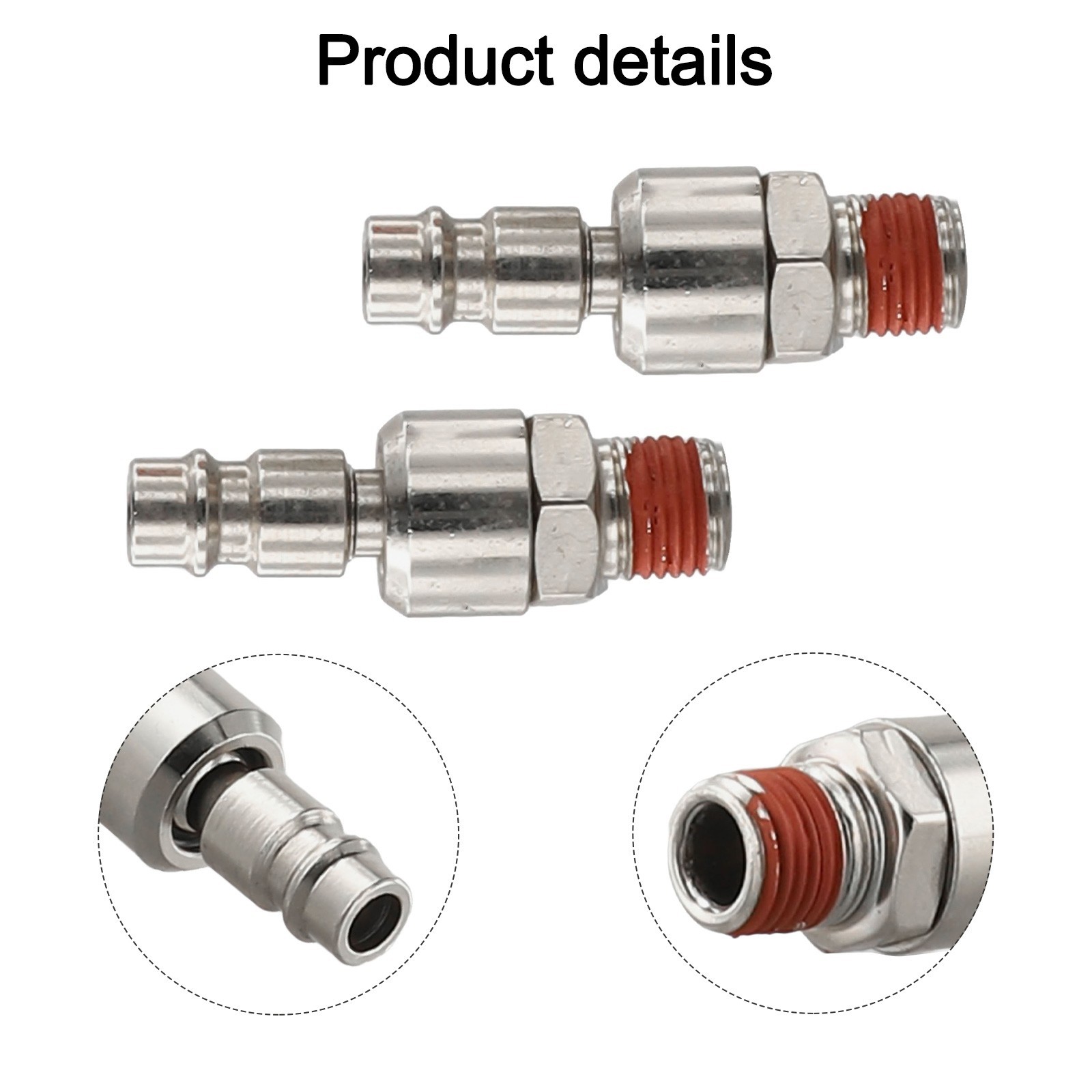 Industrial Quality 14 NPT Quick Connectors with Full Range of Hose Mobility