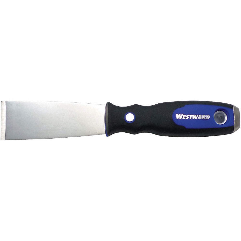 WESTWARD 46A919 Putty Knife,Bevel,SS,1 1/2"W 46A919