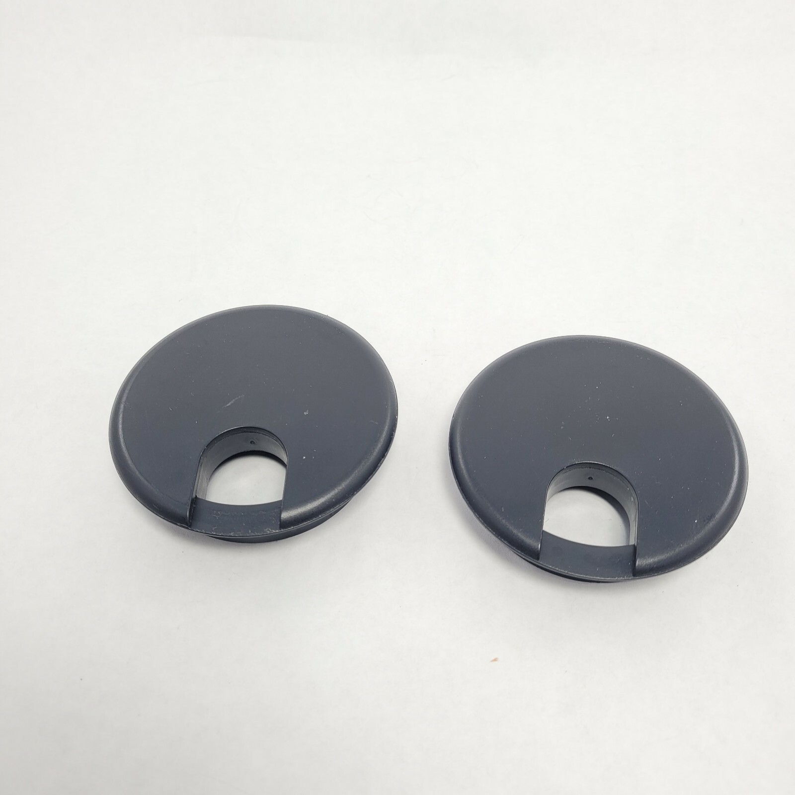 2.5" Desk Grommet Black 2 Pack Cord Organizer