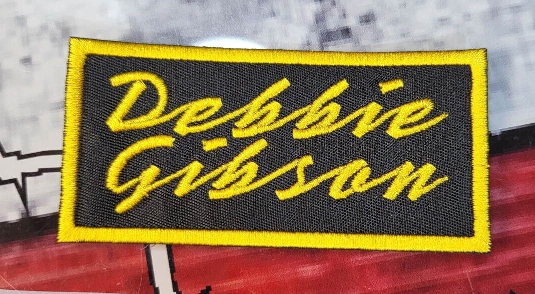 EMBROIDERED DEBBIE GIBSON POP BAND PATCH (Please Read Ad)