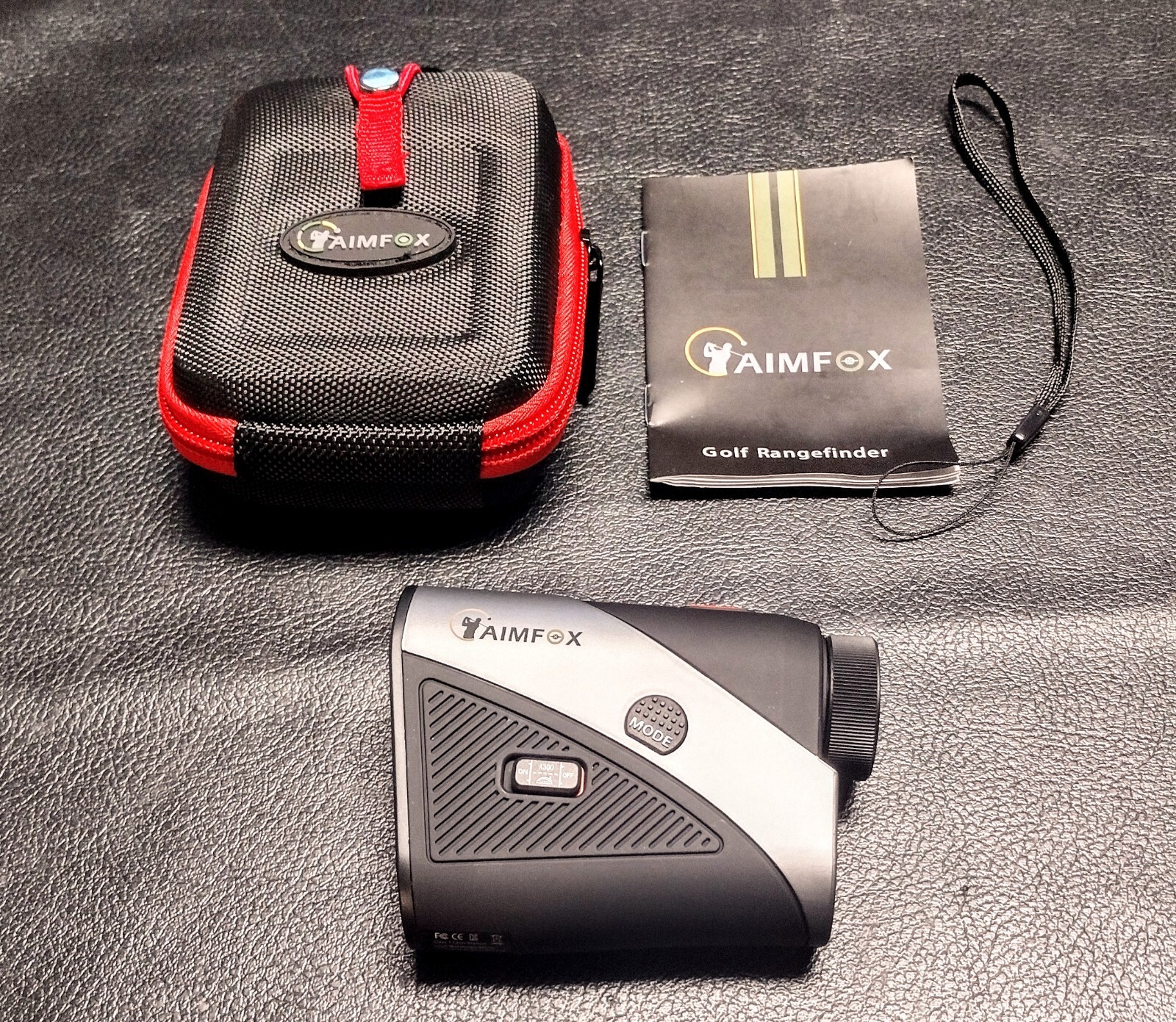 Brand New Aimfox Golf Rangefinder w/ Slope Switch Gray/Black