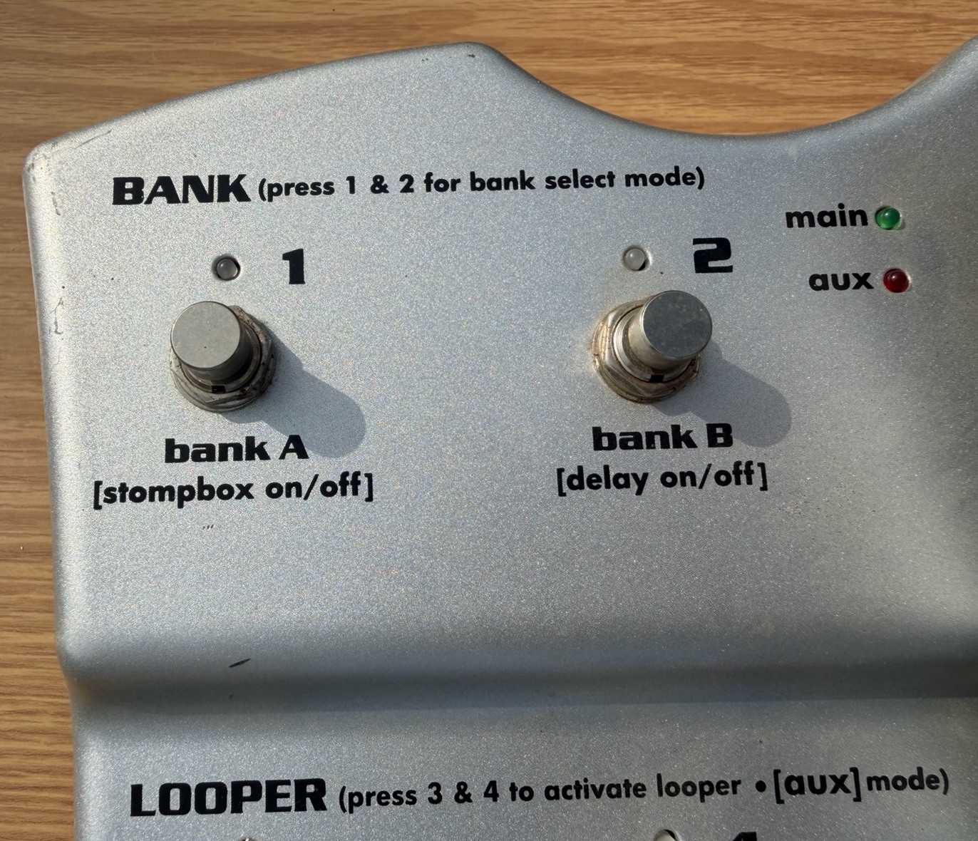 Vtg Peavey Sanpera I Foot Controller Effects Pedal No Cable Untested Clean