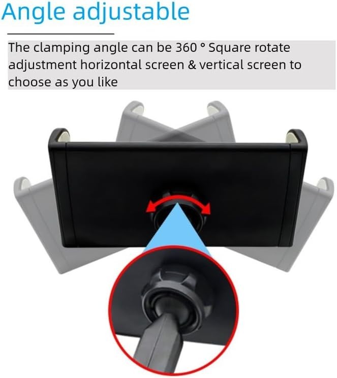 Drone Tablet Mount Holder - Universal Adjustable 4.7-12.9" Bracket Compatible...