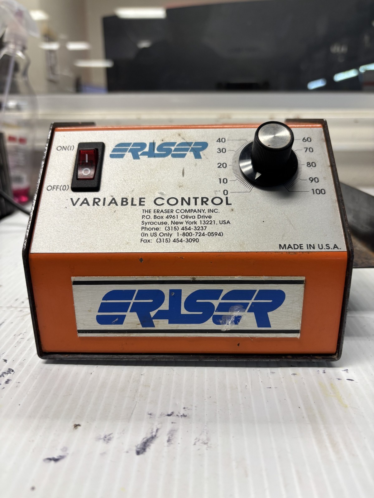 Eraser IR7000  Wire Stripper control