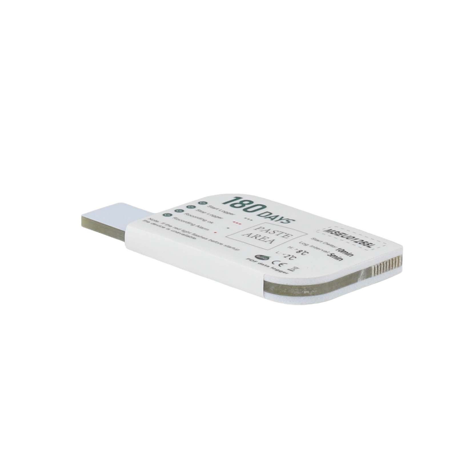 USB Data Logger Temperature IP67 Waterproof 180 Days Alarm Notification