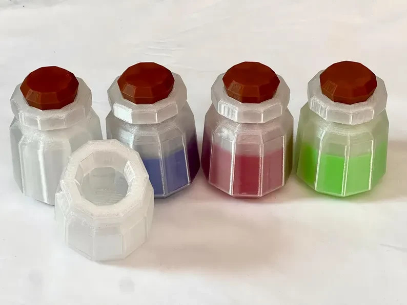 Legend of Zelda Bottle With Potion Options from Ocarina of Time, Majoras Mask