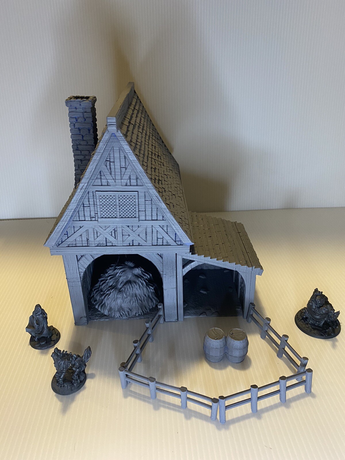 Fantasy: Medieval Stable from Grexdale - DND Malifaux AOS (28mm Scale)
