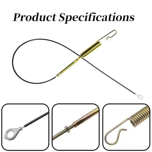 06900438 Auger Upper Traction Cable - Compatible with Ariens Compact 20, 24 &