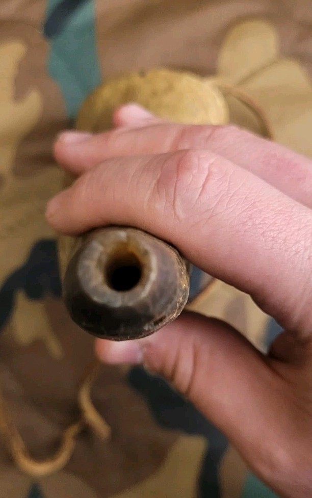 Vintage Muzzleloading Powder Horn