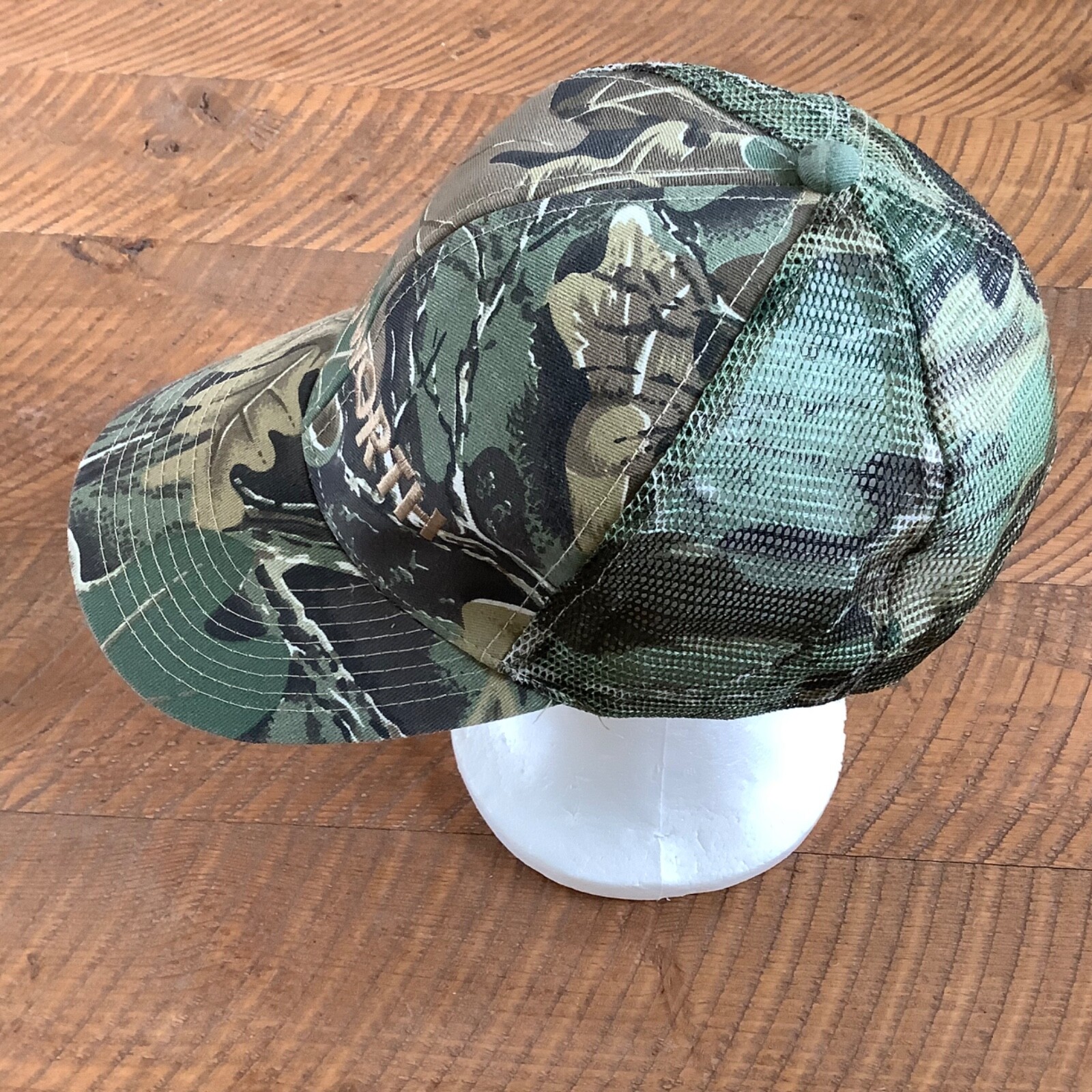 KW Kenworth Trucks Camo Mesh Back Embroidered Hat Snapback