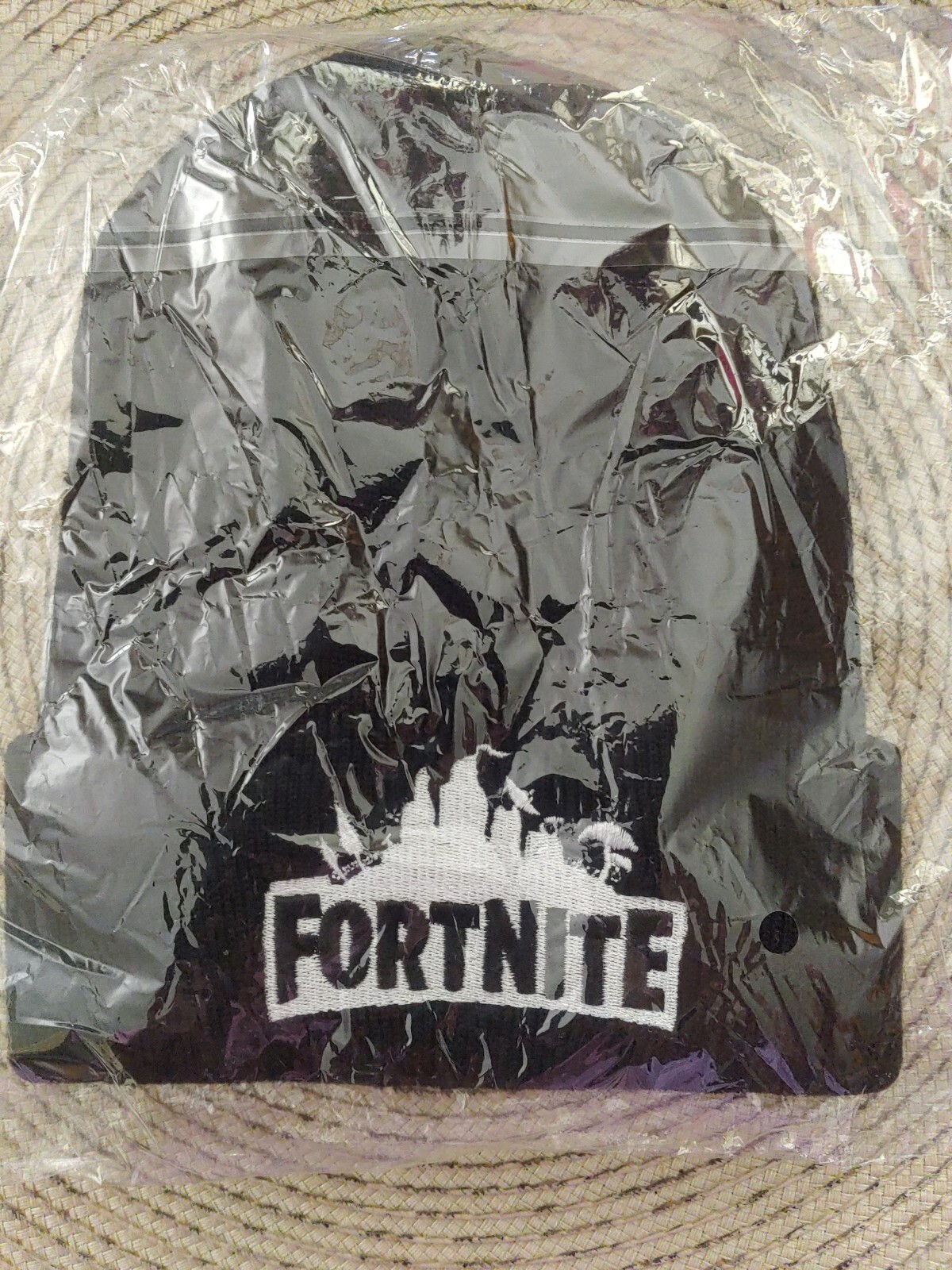 Kids Fortnight Beanie/ Black