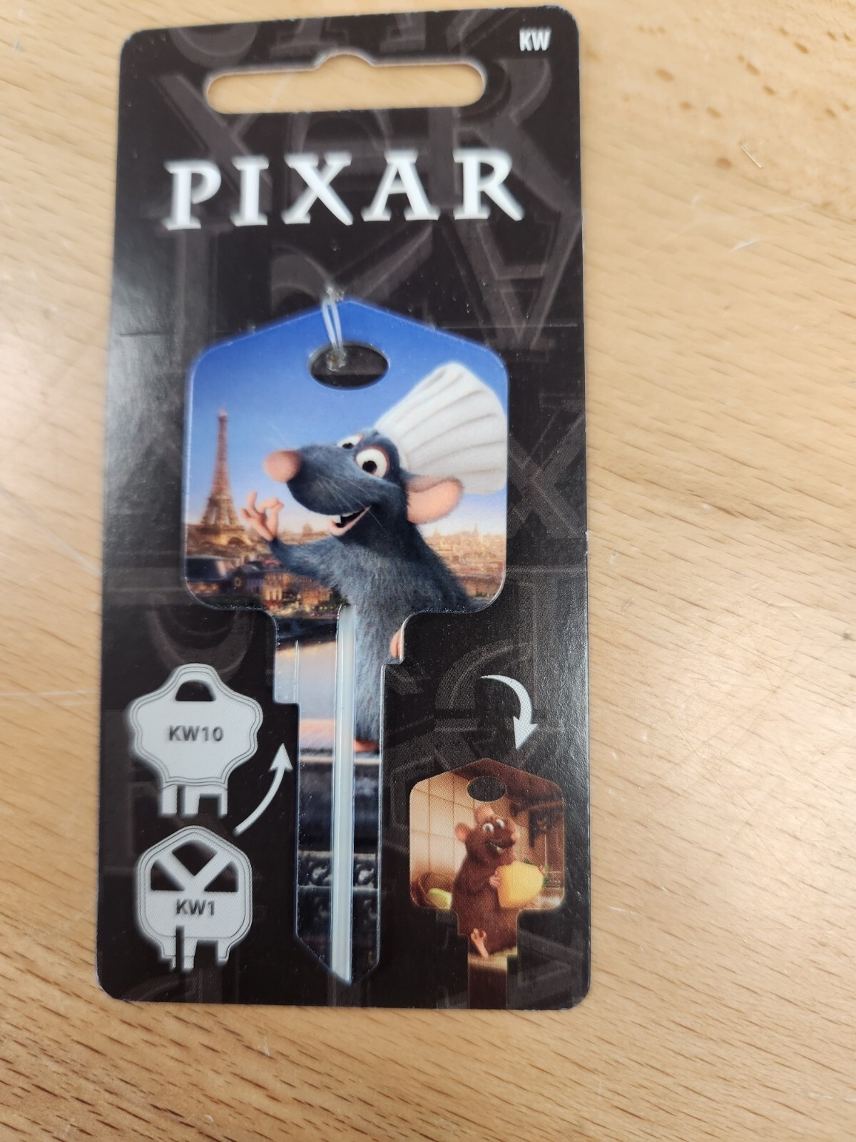 DISNEY/PIXAR RATATOUILLE KWIKSET KW1/KW10 KEYBLANK - READ DETAILS BELOW